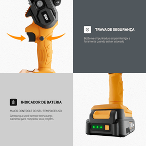 Motosserra de Sabre A Bateria