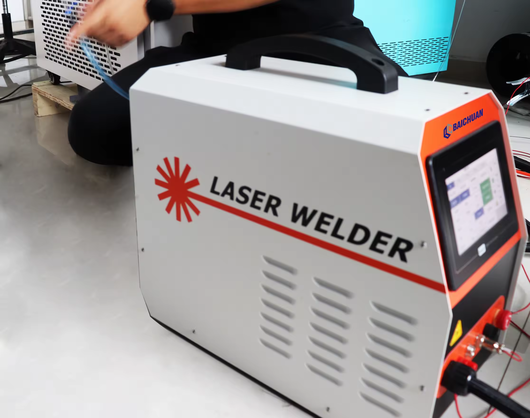 Máquina de Solda Laser Portátil Multiprocesso 150A Proteção Térmica + BRINDE