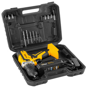 Parafusadeira Furadeira Sem Fio 20v Reversível PFV 238 Vonder com Maleta Broca Bits 110v 220v